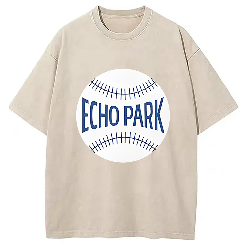 Tokyocanvas Echo Park Washed T-Shirt