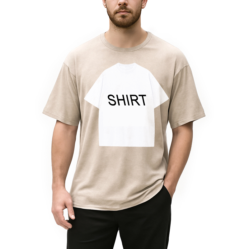 Tokyocanvas Shirt Of A Shirt Funny Meme Washed T-Shirt