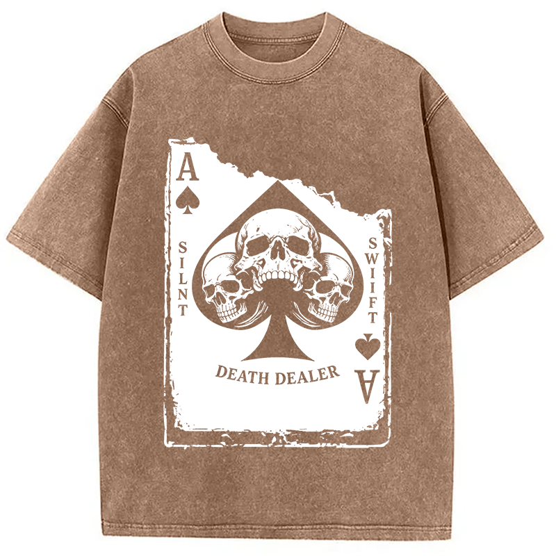 Tokyocanvas Death Dealer Washed T-Shirt