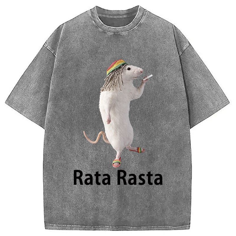 Tokyocanvas Rata Rasta Washed T-Shirt