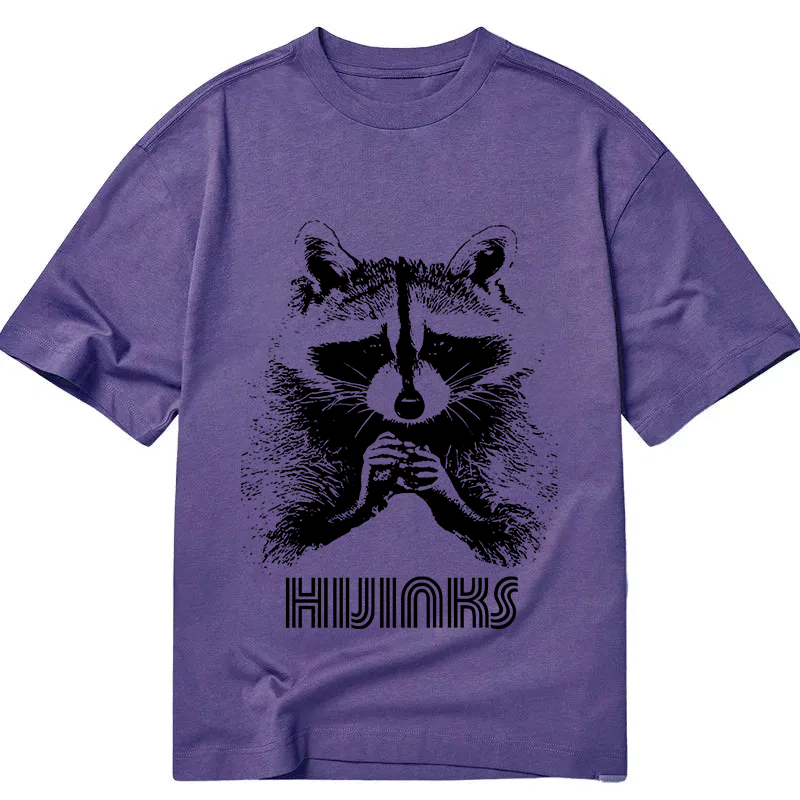 Tokyocanvas Raccoon Hijinks Classic T-Shirt