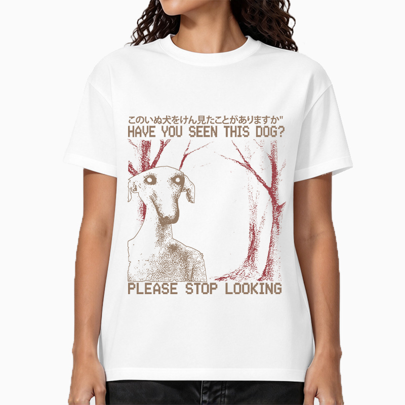Tokyocanvas Have You Seen This Dog? Boxy T-shirt