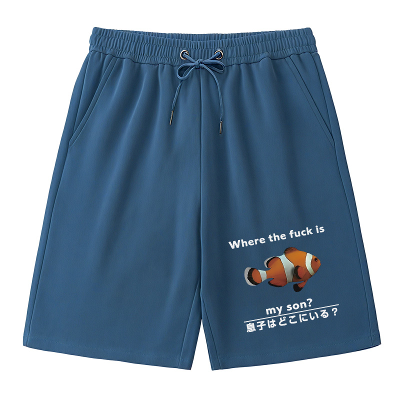 Tokyocanvas Fish Looking For Son Classic Short