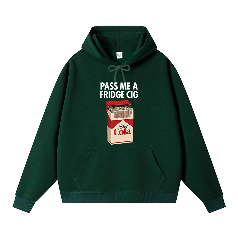 Tokyocanvas I Need A Diet Cola Fleece Lined Hoodie