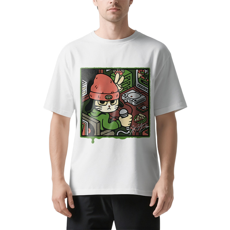 Tokyocanvas Rapper Cat Classic T-Shirt