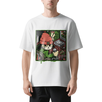 Tokyocanvas Rapper Cat Classic T-Shirt