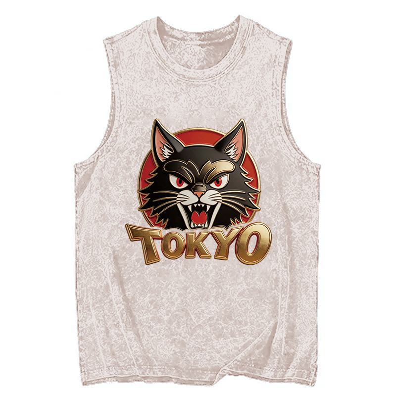 Tokyocanvas Happy 2nd Anniversary! Washed Tank