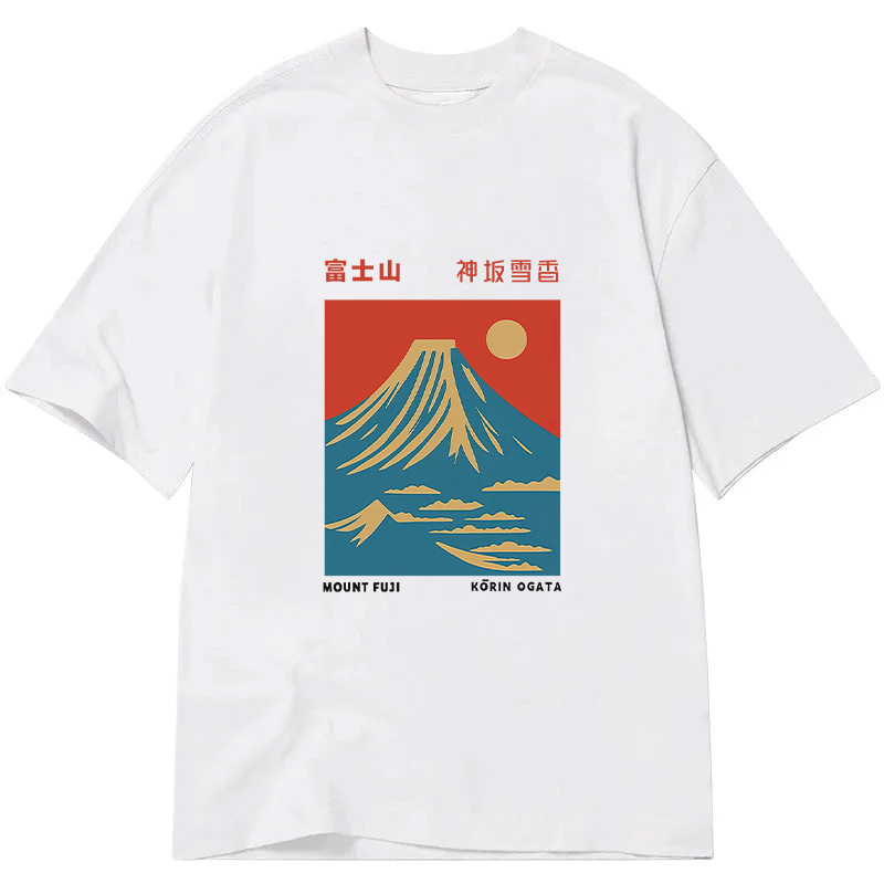 Tokyocanvas Mount Fuji Vintage Classic T-Shirt