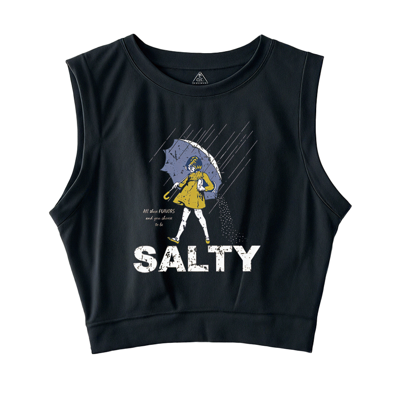Tokyocanvas Salty Girl Sleeveless Crop Top