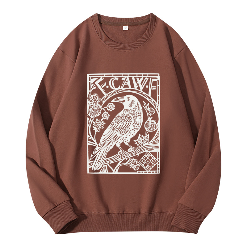 Tokyocanvas Retro F-Caw-F Black Crow Classic Sweatshirt