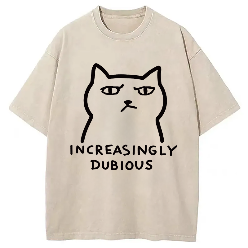 Tokyocanvas Increasingly Dubious Washed T-Shirt