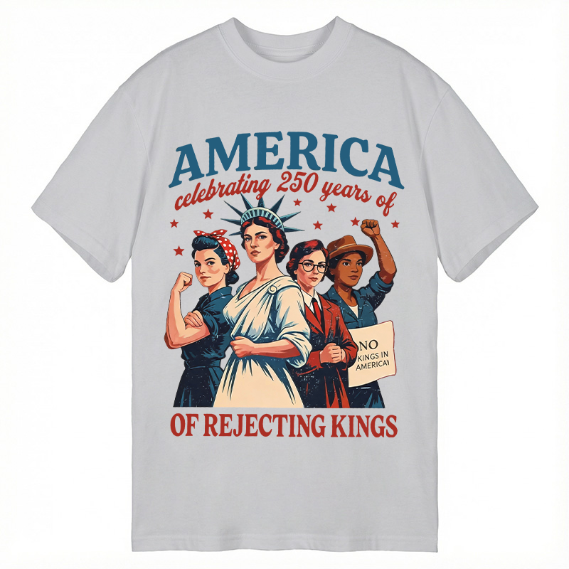Tokyocanvas America Celebrating 250 Years Of Rejecting Kings Classic T-Shirt