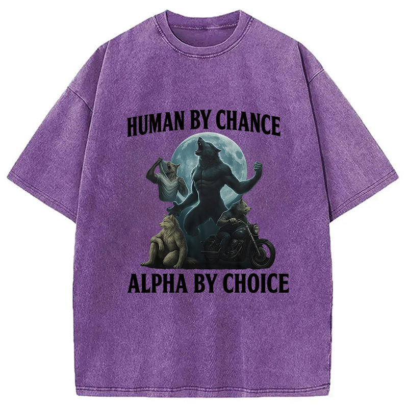 Tokyocanvas Human by Chance Washed T-Shirt