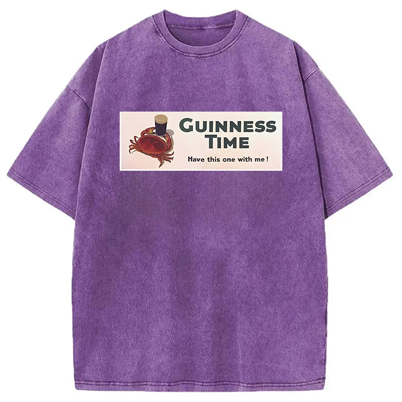 Tokyocanvas Vintage Guinness Crab Washed T-Shirt