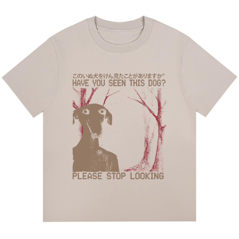 Tokyocanvas Have You Seen This Dog? Boxy T-shirt
