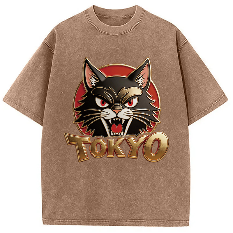 Tokyocanvas Happy 2nd Anniversary! Washed T-Shirt