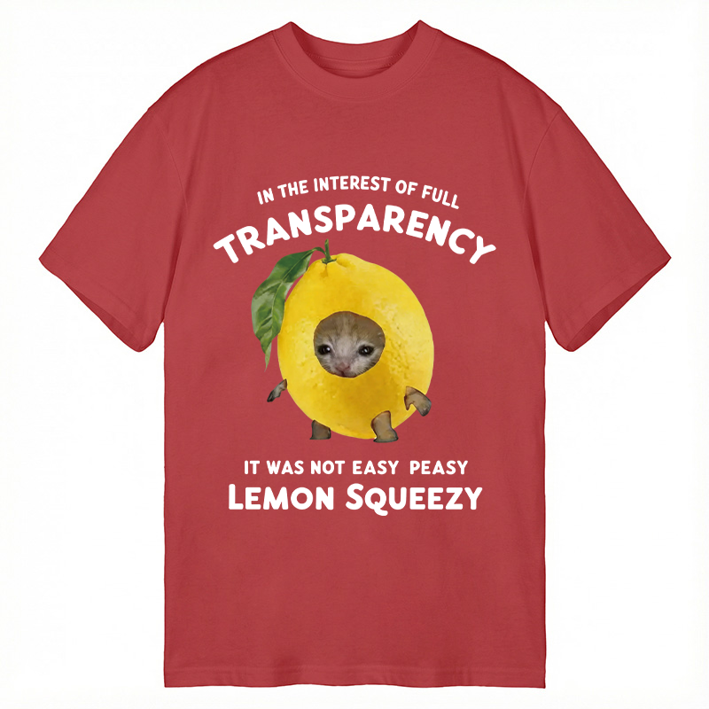 Tokyocanvas Easy Peasy Lemon Squeezy Classic T-Shirt