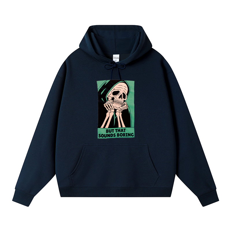 Tokyocanvas But That Sounds Boring Fleece Lined Hoodie