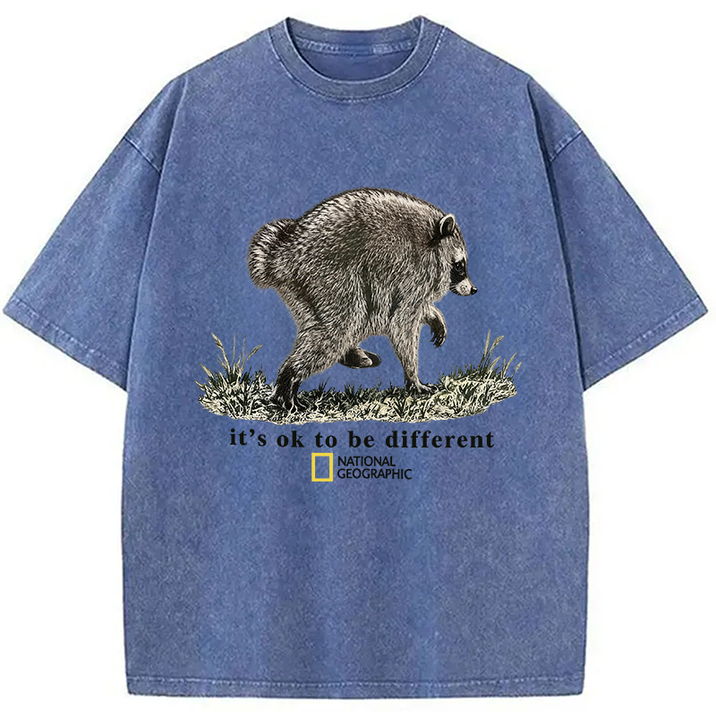 Tokyocanvas It’s OK to be Different Washed T-Shirt