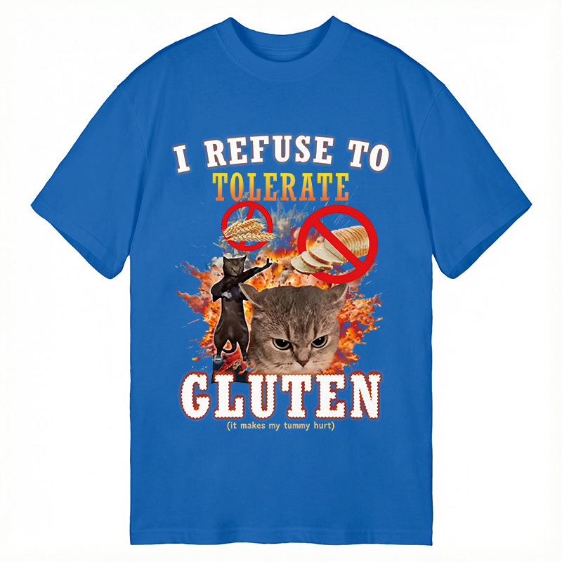Tokyocanvas I Refuse to Tolerate Gluten Classic T-Shirt