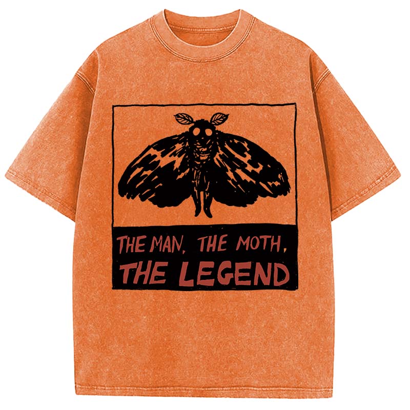 Tokyocanvas The Man The Moth The Legend Washed T-Shirt