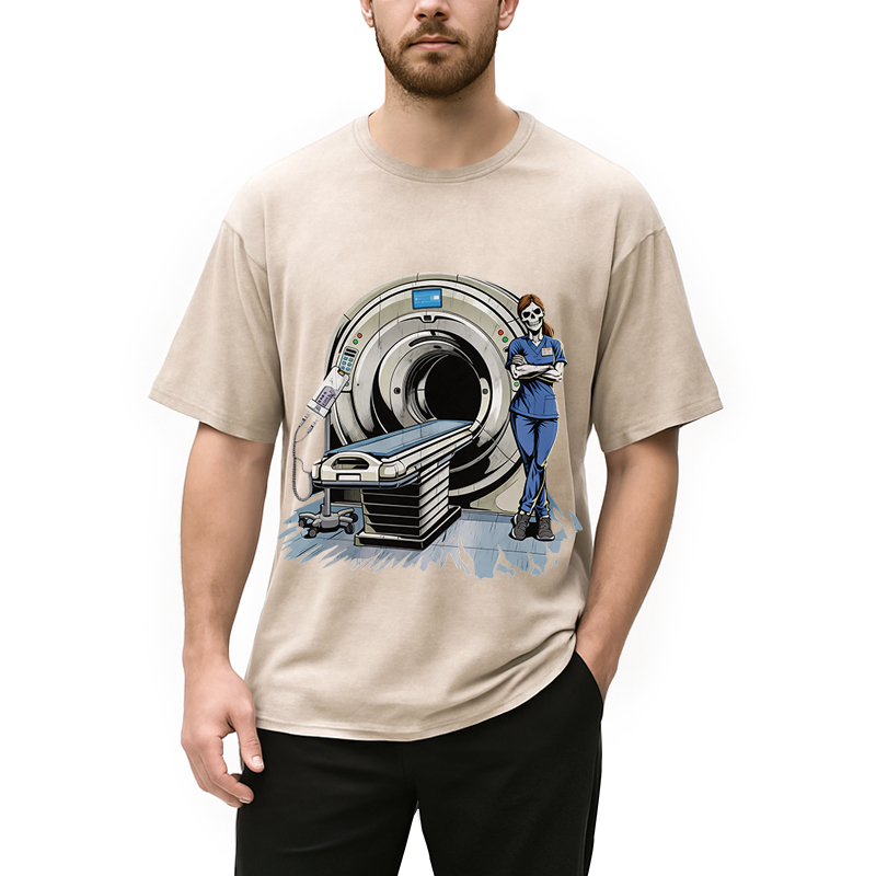 Tokyocanvas RADIATION REAPER Washed T-Shirt