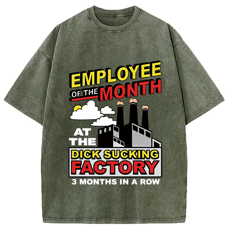 Tokyocanvas Employee Of The Month Washed T-Shirt