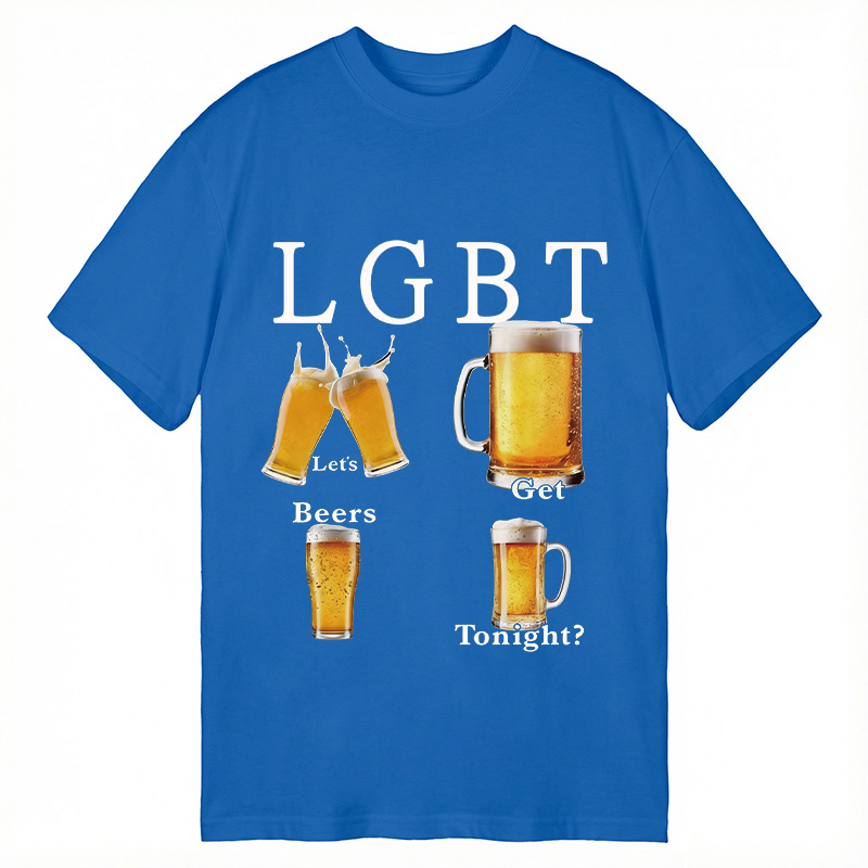 Tokyocanvas Lets Get Beers Classic T-Shirt
