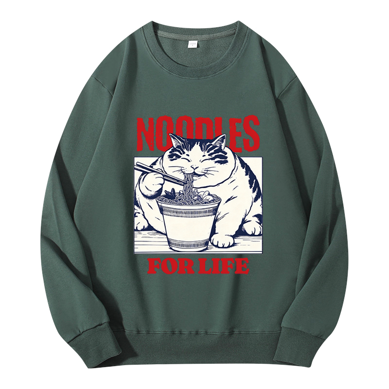 Tokyocanvas Noodles For Life Classic Sweatshirt