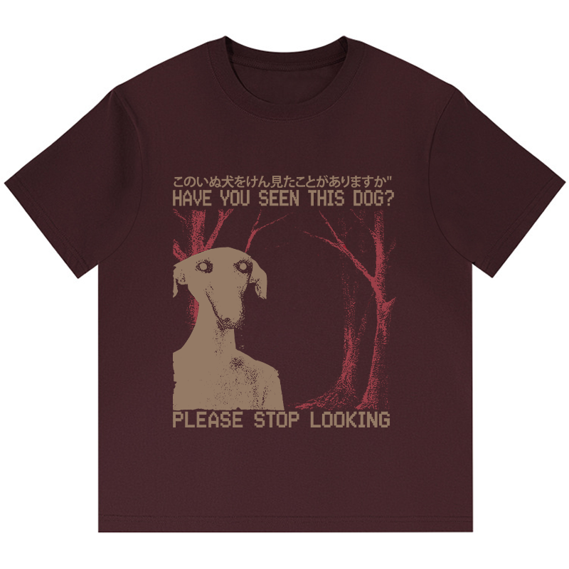Tokyocanvas Have You Seen This Dog? Boxy T-shirt