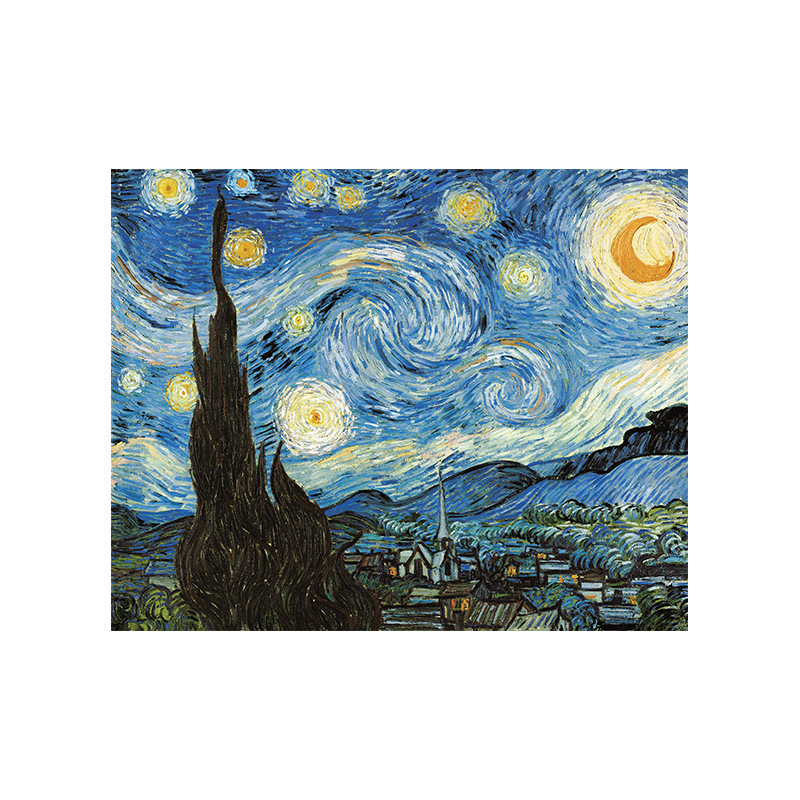 Tokyocanvas The Starry Night by Vincent Print
