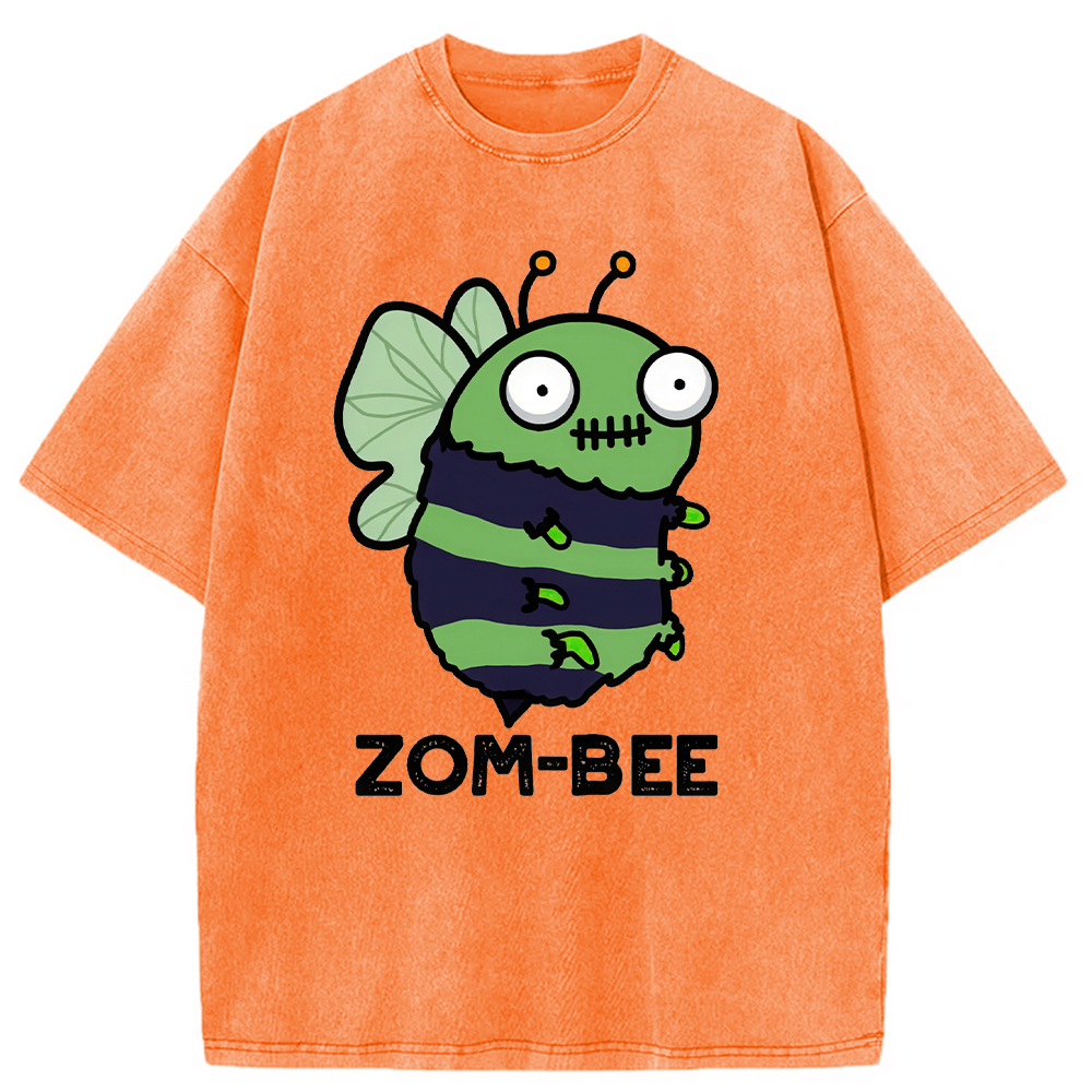 Tokyocanvas Zom-bee Boy Washed T-Shirt