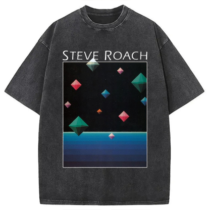Tokyocanvas Steve Roach Structures From Silence Washed T-Shirt
