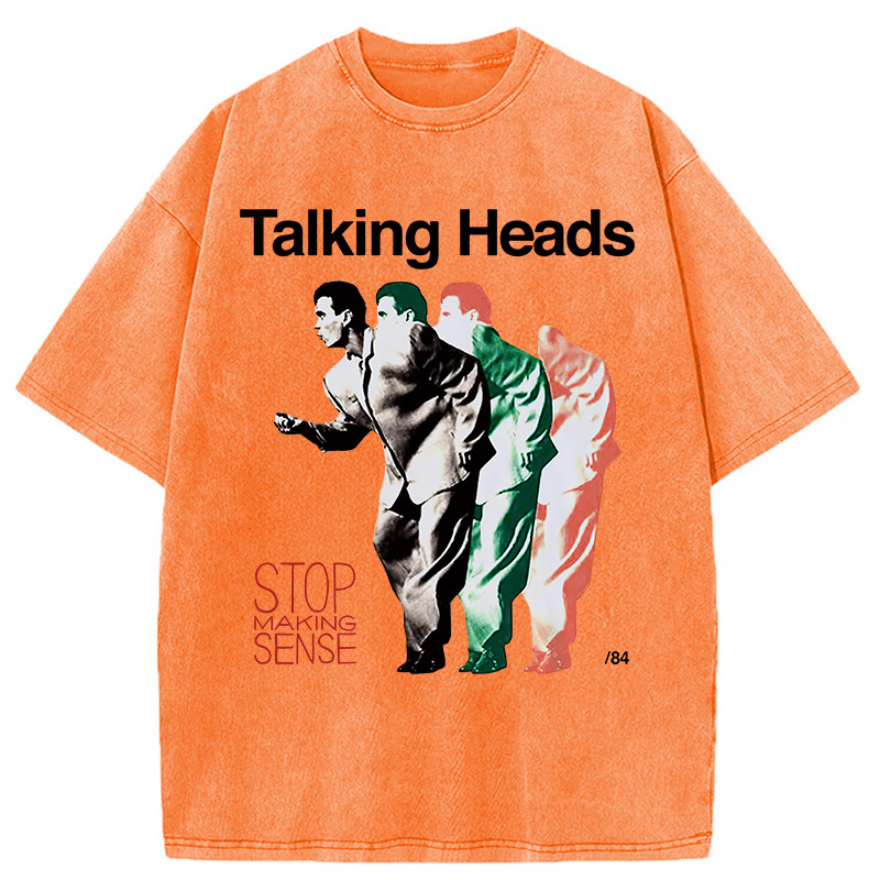 Tokyocanvas Talking Heads Stop Making Sense Washed T-Shirt