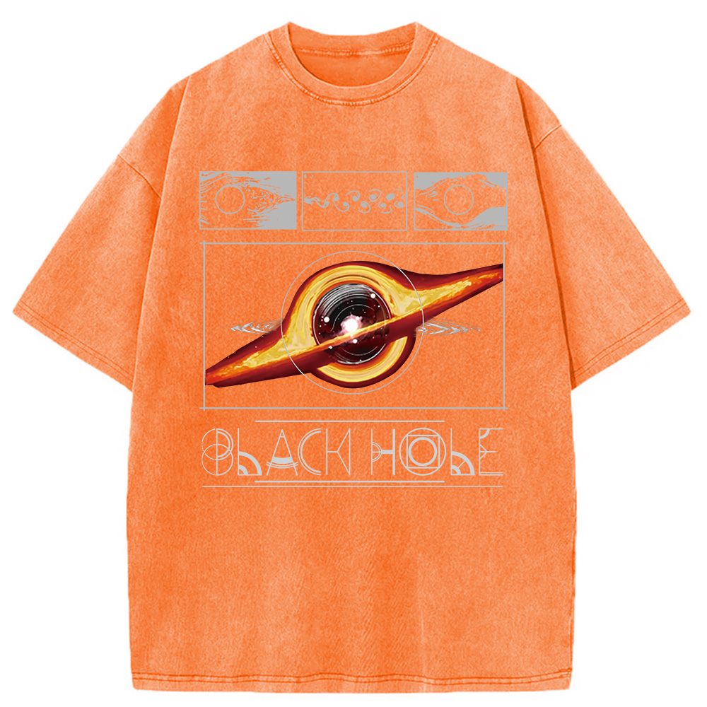 Tokyocanvas Universe Fade Washed T-Shirt