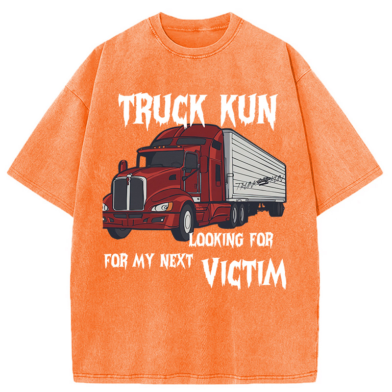 Tokyocanvas Truck-Kun Anime Meme Washed T-Shirt
