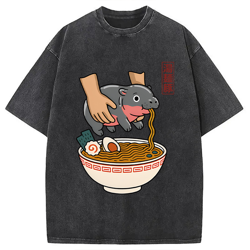 Tokyocanvas Noodles Got Me Washed T-Shirt