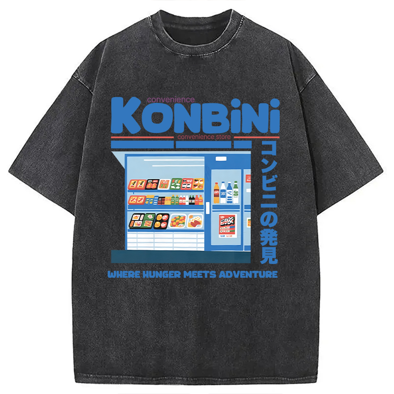 Tokyocanvas Japan Convenience Store Washed T-Shirt