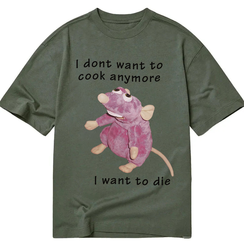 Tokyocanvas I Don't Want To Cook Anymore Classic T-Shirt