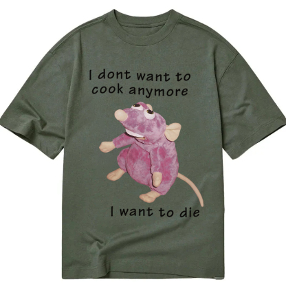 Tokyocanvas I Don't Want To Cook Anymore Classic T-Shirt