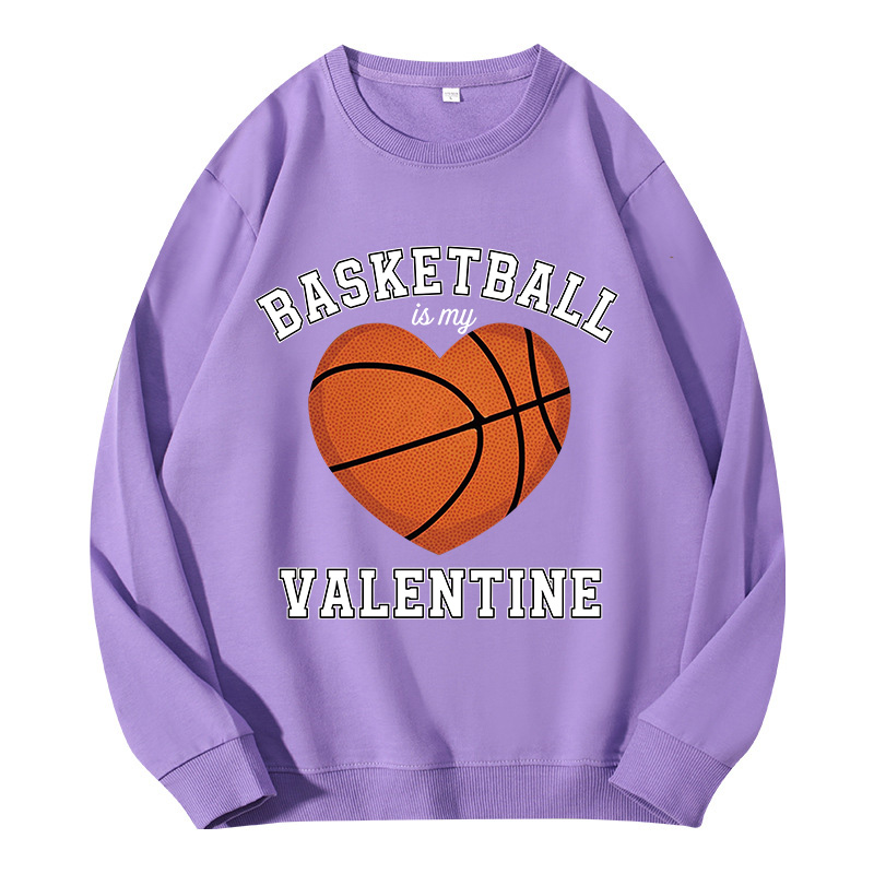 Tokyocanvas Basketball Is My Valentine Classic Sweatshirt