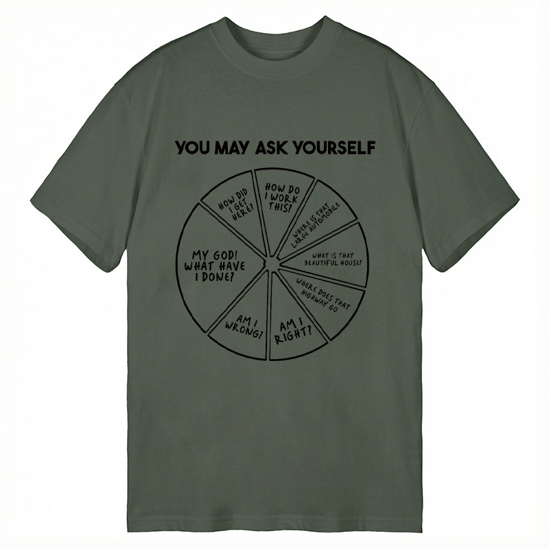 Tokyocanvas You May Ask Yourself Classic T-Shirt
