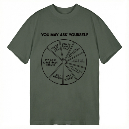 Tokyocanvas You May Ask Yourself Classic T-Shirt
