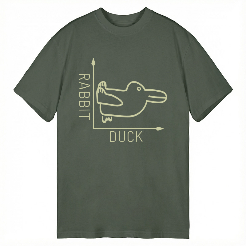 Tokyocanvas Rabbit or Duck Classic T-Shirt