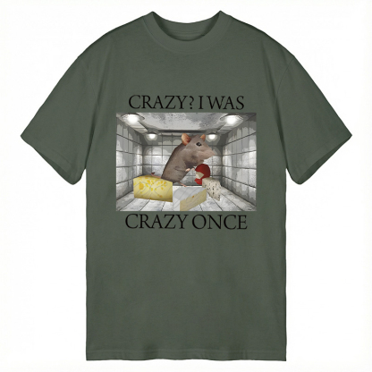 Tokyocanvas Crazy Rat Meme Classic T-Shirt