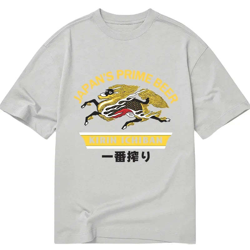 Tokyocanvas Kirin Ichiban Beer Logo Japanese Classic T-Shirt