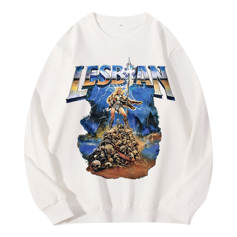 Tokyocanvas Lesbian Warrior Classic Sweatshirt