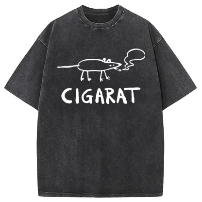 Tokyocanvas CIGARAT Washed T-Shirt