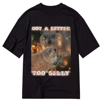Tokyocanvas Got A Little Too Silly Rock Hyrax Classic T-Shirt