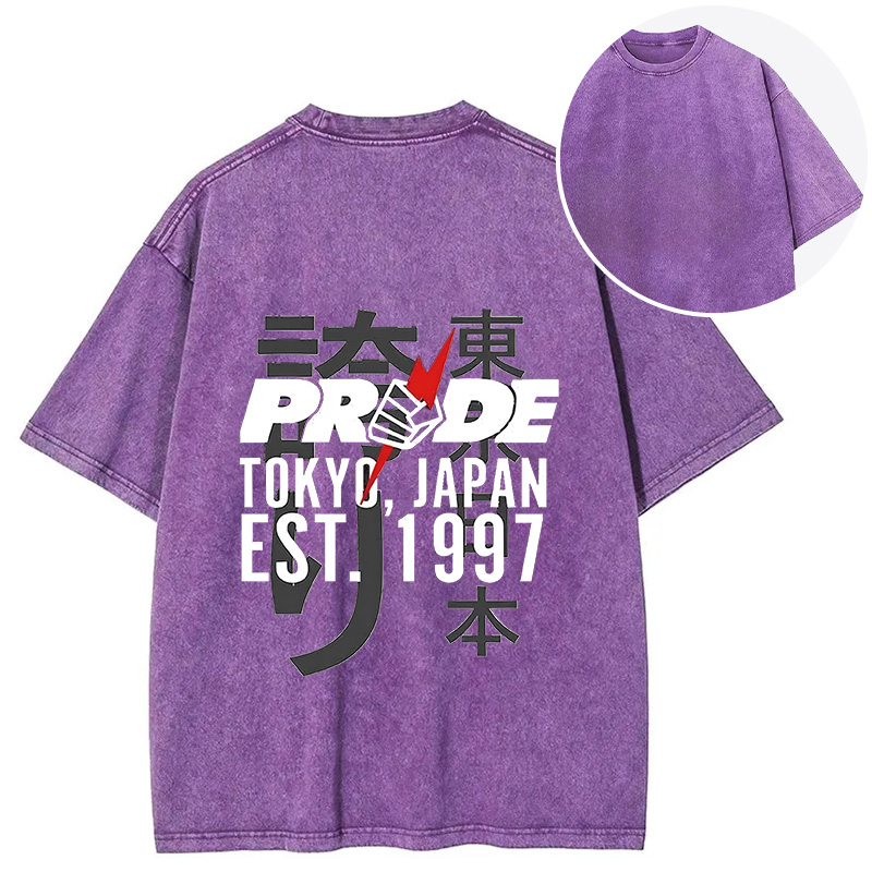 Tokyocanvas Pride FC Tokyo Japan Back Washed T-Shirt